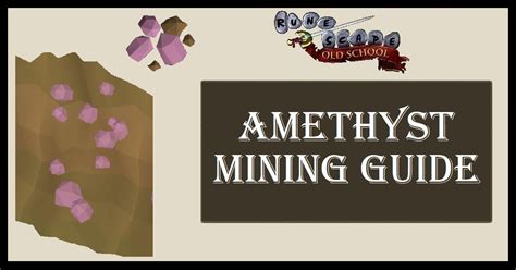 amethyst mining osrs|amethyst osrs ge tracker.